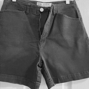 Vintage Faded Glory Denim Shorts! Black, Size 4